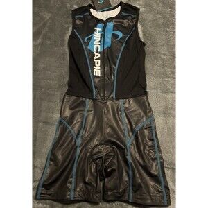 Medium Hincapie Women's SMS Flow Tri suit Black / Ocean